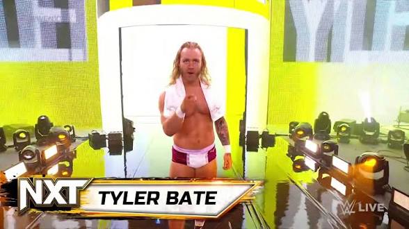 Hgwwrestling's tweet photo. After Gunnar's match and yesterday's dark match, cole Connors comes out alongside Taylor paul @Mavericktaylor5 and nova Jayne @JACYJAYNERP44 to open up about his heel turn alongside the vision betrayal https://t.co/6INQvHtkfN