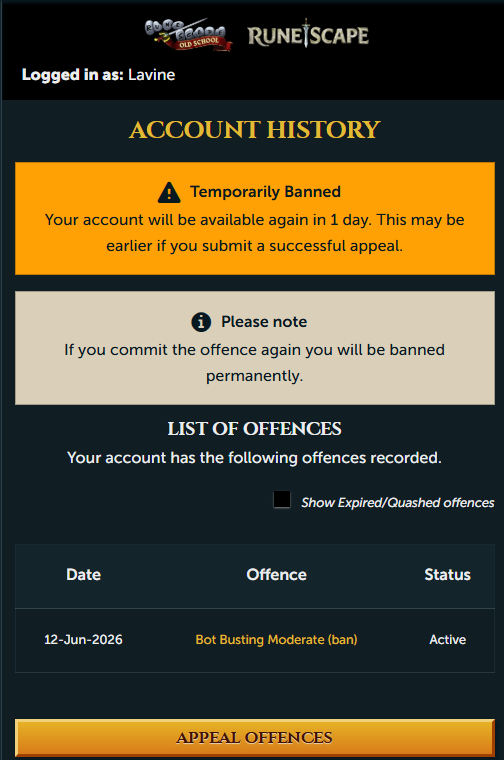 LavineOSRS tweet picture
