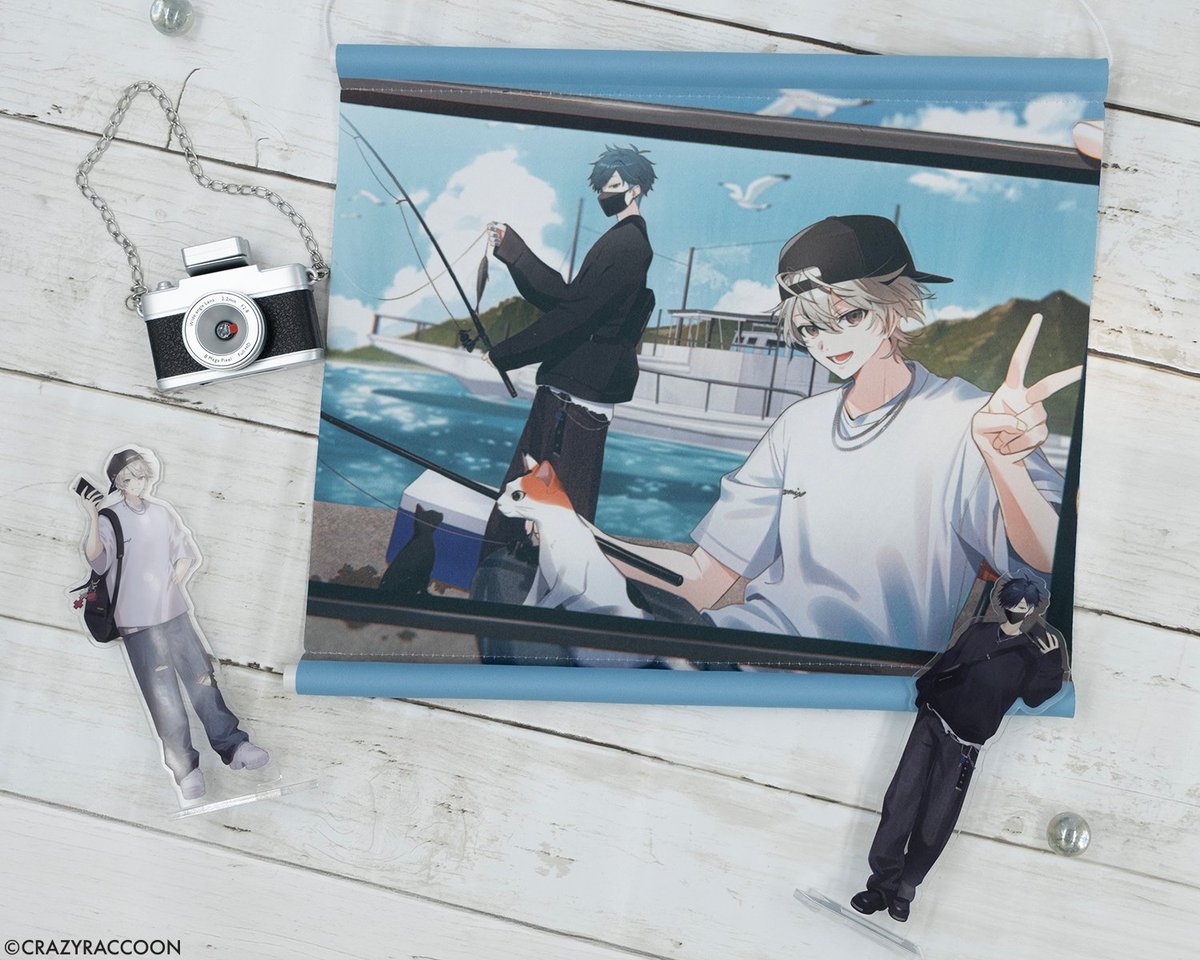 crazyraccoon406's tweet photo. 【CRAZY RACCOON STORE】

『写真の日』グッズのイメージはこちら❗️

▼ONLINE STORE
- MINI TAPESTRY
- ID PHOTO STICKER
- ID PHOTO HOLDER

▼CR PRIZE
- RANDOM BADGE
- RANDOM CARD

※店舗販売に関しましては、RANDOM BADGEのみCR LANDでの販売となります。 https://t.co/ji6bGLfOLH