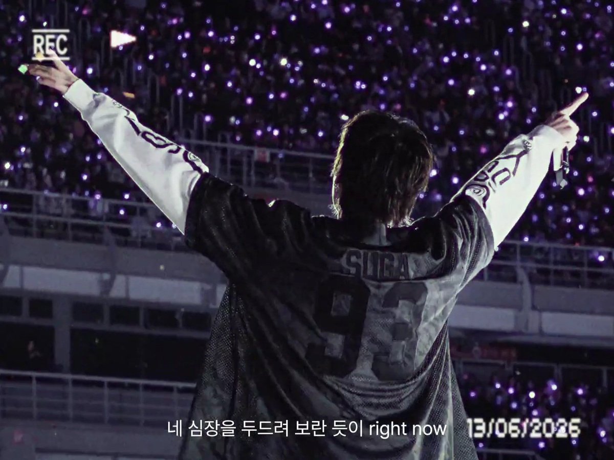 Yunki_Hei's tweet photo. @BTS_twt [SUGA] 260612 pic (3) 
BTS "​Come Over" 2026 Lyrics video 

📺https://t.co/7yLiVcN8Ja
🎧 https://t.co/4XWBN4ta8r
🎧  https://t.co/koOIHXgNyi

#BTS_ARIRANG #BTS_ComeOver 
#SUGA #MinPD #AgustD #MinYoongi #슈가 #민윤기 #방탄소년단슈가 #BTS #BTSSUGA @BTS_twt https://t.co/OM7tkrWOBO
