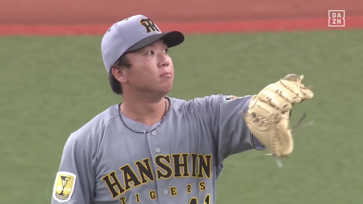 当たり前のように敗北 阪神タイガース9回で 5安打1得点に抑えられる！