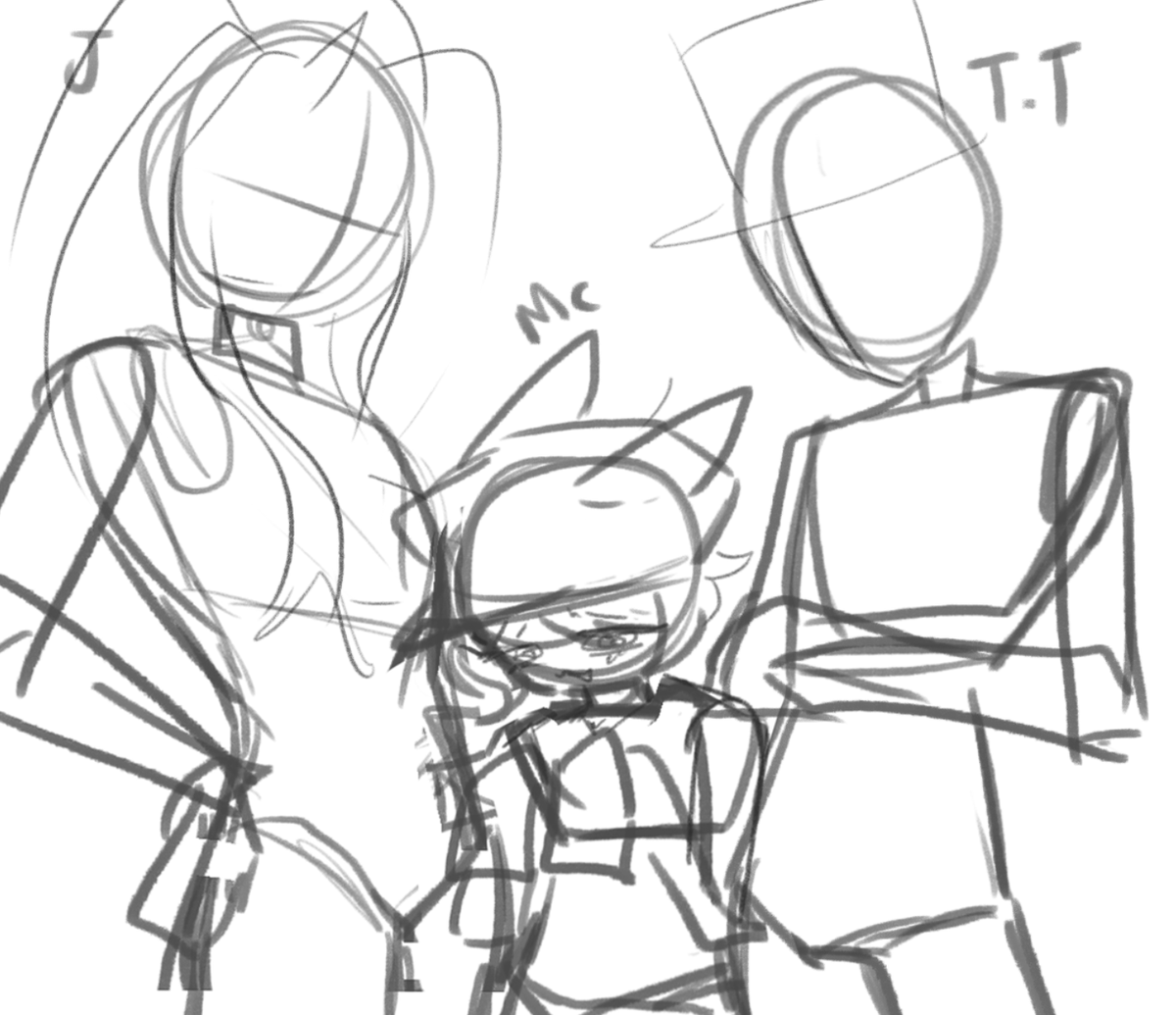 sandrgora's tweet photo. The composition I wanted to see...
jester and tt and mc.....
I gave up trying to make a cartoon https://t.co/cRNGTq4lql