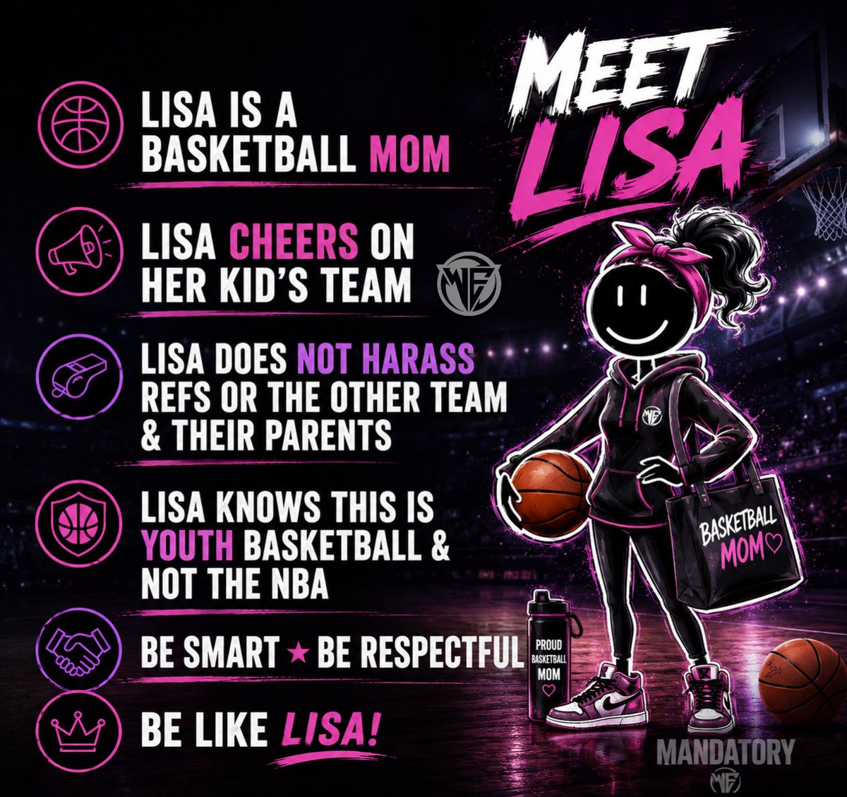GETWORKETHIC's tweet photo. They cheer.
They support.
They don’t coach from the stands.
They know it’s youth basketball, not Game 7 of the NBA Finals. 😂

Question:

What’s the wildest thing you’ve ever heard a parent yell during a game? 👀👇

#WorkEthicItsMandatory #BasketballParents #YouthBasketball https://t.co/VHPaclVBj3