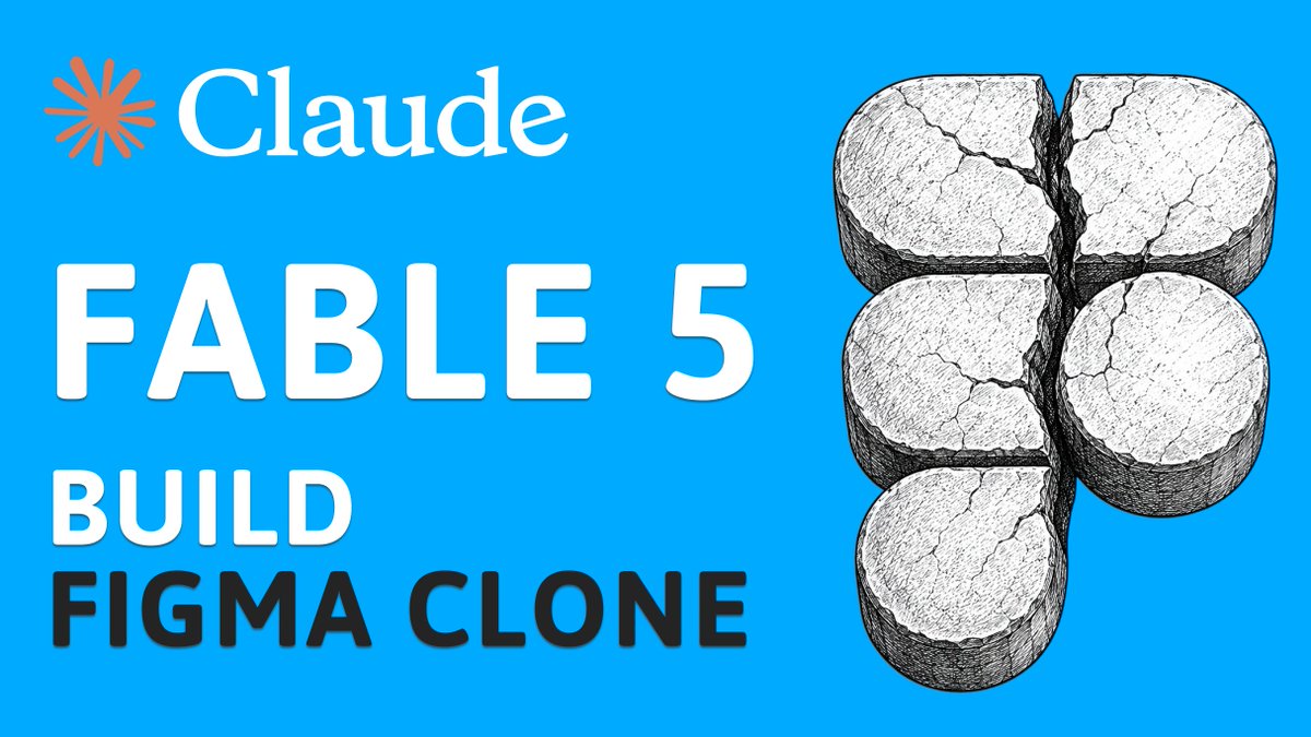 JulianOczkowski's tweet photo. I canceled my Figma subscription last night.

Fable 5 built the part of Figma I actually use in basically one shot. Local, free, with AI design critique, one click background removal, and a thumbnail tester that previews inside the real YouTube feed.  

Video in the comment 👇 https://t.co/rHi0HsoB1D
