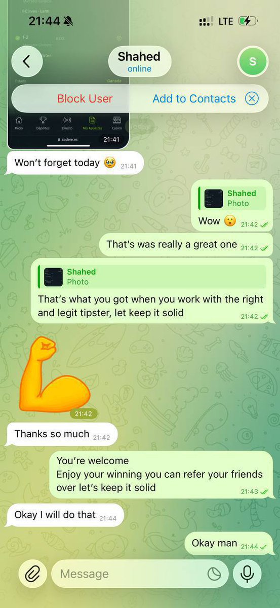 Real_tips0's tweet photo. HAPPY CLIENT 
Money every day with us right from your comfort! 💸
YOU EARNED IT

Don’t miss out. Get on board now! https://t.co/QDxPtGc6xH
