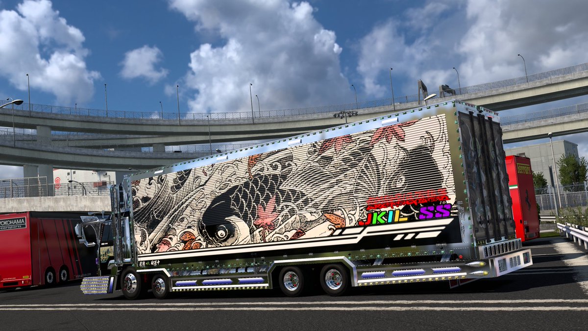 O78984866's tweet photo. shnaさんが公開してくれた修正パックのおかげで、
1.59でもいすゞ810に乗れるようになりました。
本当にありがとうございます<3

#ets2 
#ets2jp
#shna
#isuzu810
#神龍帝
#竜神丸 https://t.co/DpBKbBy2YI