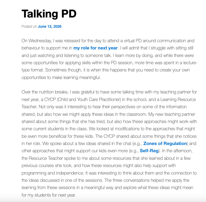 avivaloca's tweet photo. A recent PD session has me thinking more about conversations and the role they play in reflecting and learning. https://t.co/iNApH9SfMU Thoughts? #onted #spedchat https://t.co/KDCswpt6af