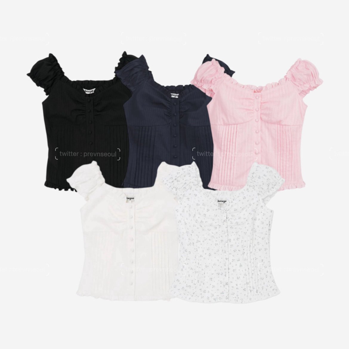 prevnseoul's tweet photo. ꒰ Pre ꒱ Lotsyou ⊹*⟡ 👧🏻🥀🌺 ໒꒱ ‧₊˚
ella blouse 5 colors น่ารักมาก
★ ลด 50% เหลือ 1290.- ส่งฟรี (มัดจำ 650.-)
🛩️ ส่งกลับแอร์ ♡ รับพรีจนกว่าคูปองจะหมดค่ะ
#lotsyou #เสื้อlotsyou #พรีออเดอร์เกาหลี https://t.co/LPxX2uPwsB