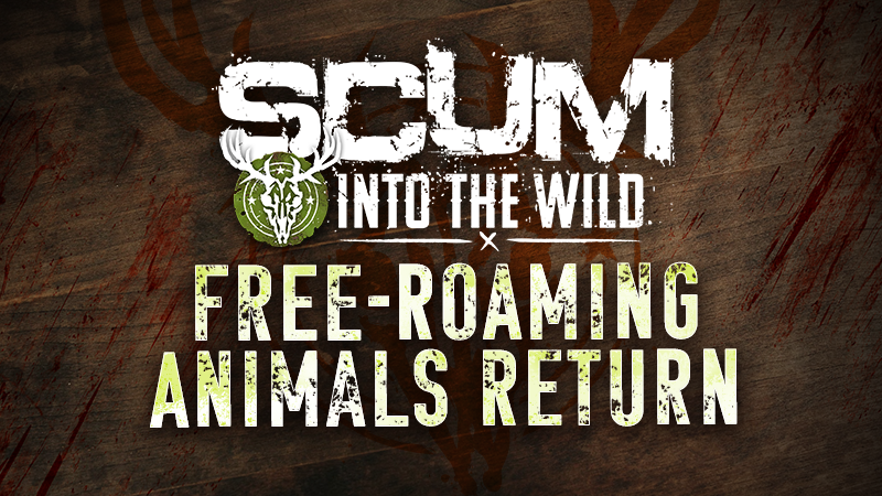 ScumGame's tweet photo. Prisoners 📢

Free-roaming animals are returning to the
Island, and the Public Alpha is LIVE now🔴

Jump in early, head into the wild, and help 
us tune how animals feel across SCUM 
before the June Update lands 🦌

Everything you need to join is in the preview: https://t.co/jhWcpKSLzT

#SCUM #IntoTheWild