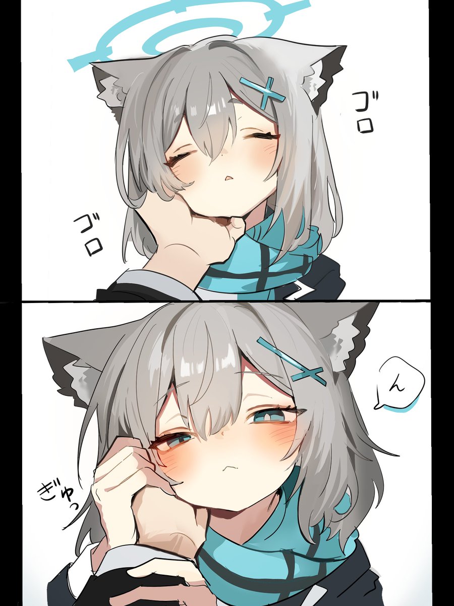 TKNnanban0000's tweet photo. かわいいねこちゃん
　
#ブルアカ　#シロコ https://t.co/q5qRJAgKQi
