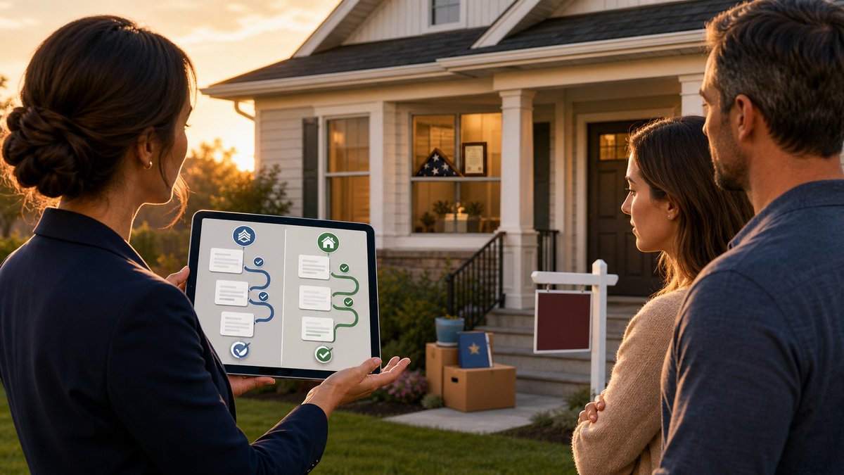 CrispShortSales's tweet photo. VA compromise sale vs short sale: close enough to confuse agents, different enough to delay approval.

Here is what to check before a VA-backed file stalls:
https://t.co/Xw7up1dfoq

#ShortSales #VAShortSale #RealEstate https://t.co/AAGy7KI9X7