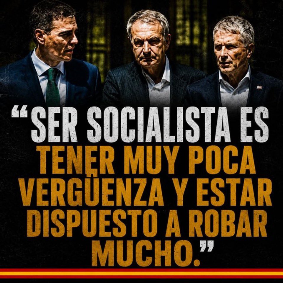PabloWayne6's tweet photo. @elmundoes Lo típico para un ladrón corrupto y mentiroso del PSOE. 

#GobiernoCriminalyCorrupto https://t.co/DTIwt4o76v