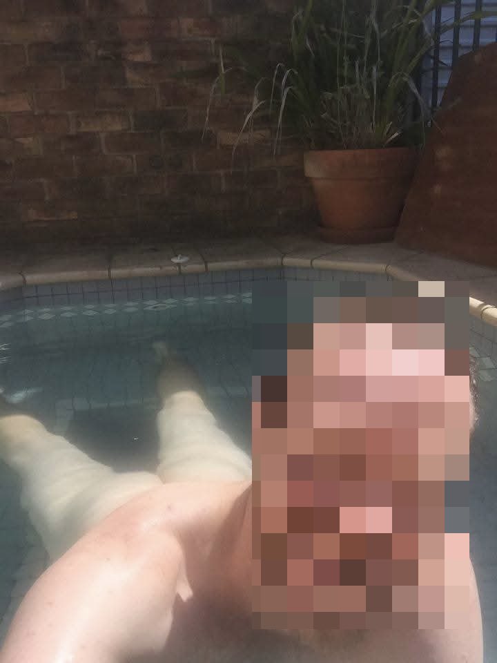 RegularNudeGuy1's tweet photo. #flashbackfriday to 10 years ago enjoying a nude outdoor spa #naked #nudist #nudism https://t.co/19PmuY7g8p