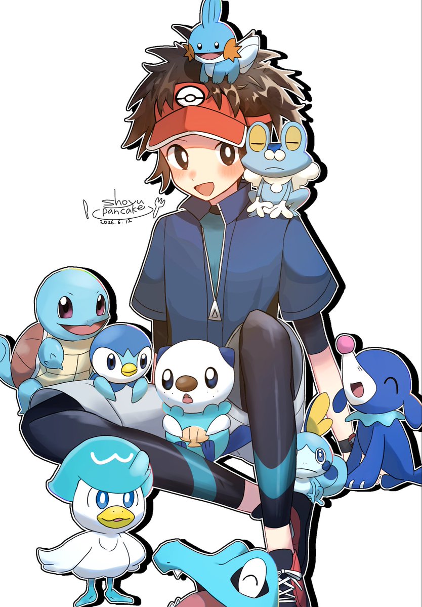 Shoyupanca4fuf's tweet photo. あげ直し失礼します🙇
みず御三家とキョウヘイ！ https://t.co/sXP9zFv28W