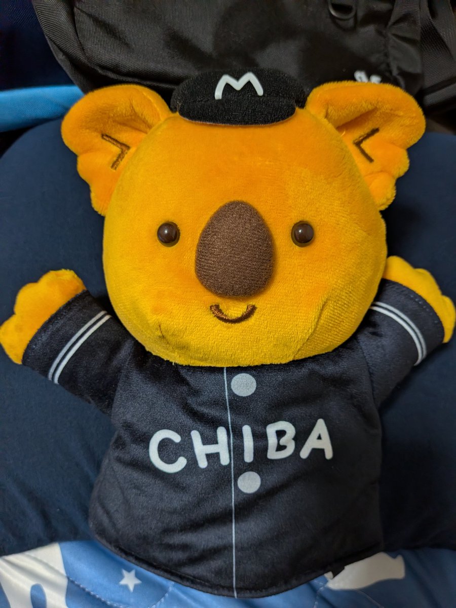 kousuke2801's tweet photo. ビジターチャンスくん迎い入れました😊
#千葉ロッテマリーンズ 
#チャンスくん https://t.co/PuUhl0eB9C