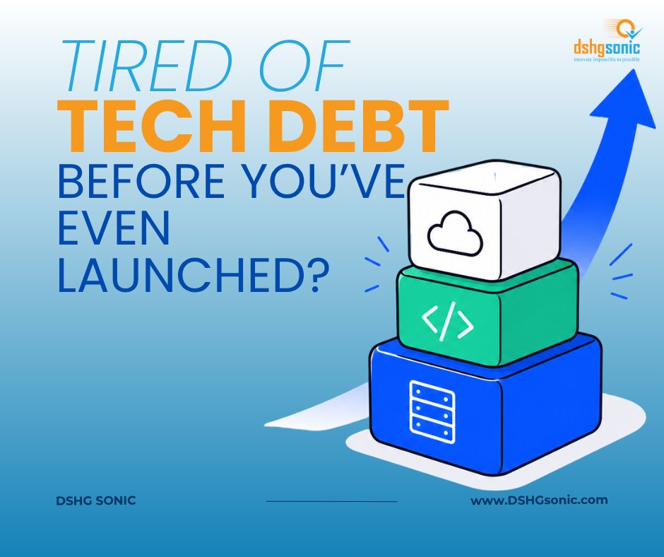 DSHGSonic's tweet photo. Tired of tech debt before you even launch? 

Your product deserves a foundation built for growth.

Choose a technology stack that delivers scalability, flexibility, and performance from Day 1.

Learn more book a free strategy call 
https://t.co/oyP41v16BA https://t.co/fA8rkIVC6l