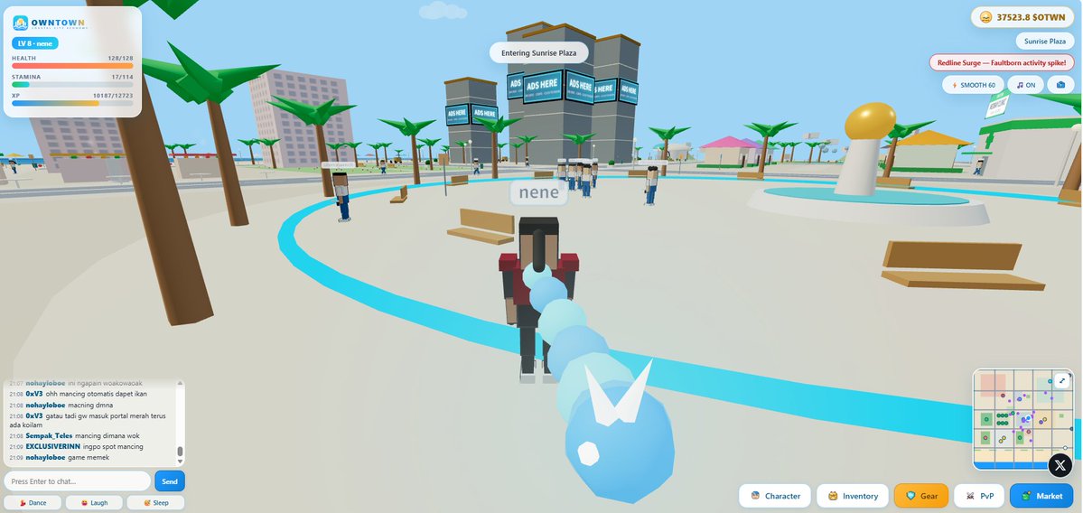 catcatcatcrypto's tweet photo. @owntown_fun I’m really happy to see more people playing OwnTown.

Please keep posting updates, clips and screenshots on X. 

This has real potential to reach hundreds of K if you keep building and keep showing the progress.

Keep going. OwnTown can absolutely become something big https://t.co/cCGKZmnCDI