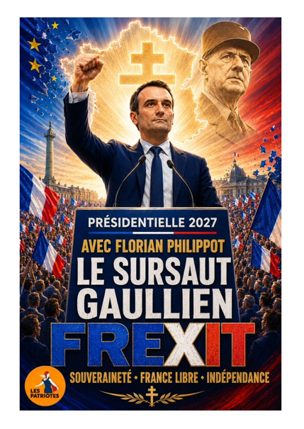 FrancoisDESCAM7's tweet photo. 🫵Le combat mené par Florian Philippot va bien plus loin que le simple engagement Politique✊
👊Philippot se bat pour donner à la France un Projet National d'Avenir ET POUR QUE VIENNE LE TEMPS DE JUGER LES COUPABLES !
✅Lisez son programme pour 2027➡️https://t.co/MouJSPZtSV https://t.co/Dnh4eeOyhv