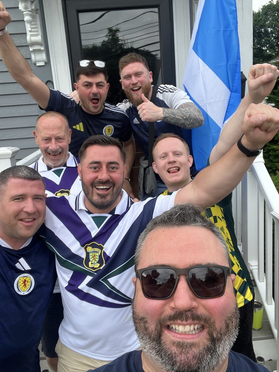 MDMorrison82's tweet photo. Update. I have made contact with the Scots and was offered an 8:00 am World Cup beer. If only I had taken the day off. https://t.co/gRIA2pTyHd
