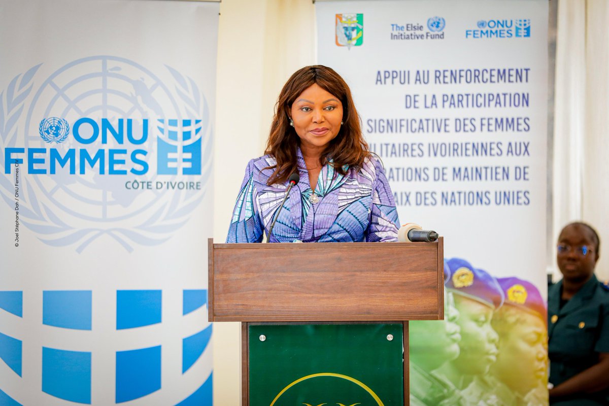 onufemmesCIV's tweet photo. Lancement officiel du rapport #MOWIP Militaire: Une nouvelle étape vers la mise en œuvre progressive des recommandations au sein des @ArmeesRCI pour renforcer la participation significative des👩🏾aux efforts de paix & de sécurité. @ElsieFund
#PourToutesLesFemmesEtLesFIlles #FACI https://t.co/szbl9meXYX