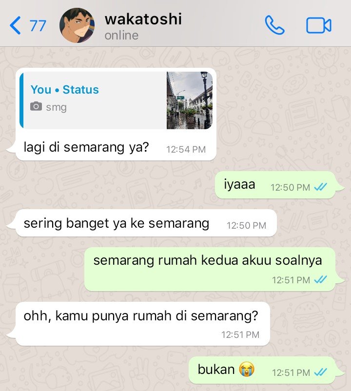 spinosaurrx's tweet photo. #haikyuu one tweet au
ushijima wakatoshi x fem!reader

rumah kedua https://t.co/g1hdpE4PJA