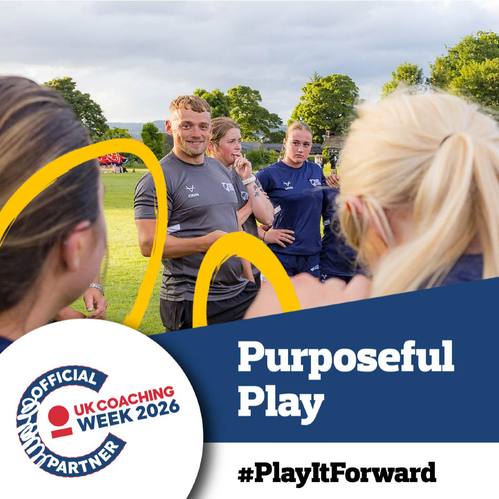 TheRFL's tweet photo. The RFL are thrilled to be Official Partners of #UKCoachingWeek ๐
Next week, we will be celebrating the importance of #PurposefulPlay for all - to help everyone enjoy sport and physical activity ๐ค
Find out more here ๐ https://t.co/RVih999qs9
#PlayItForward https://t.co/aMcNuZAwth