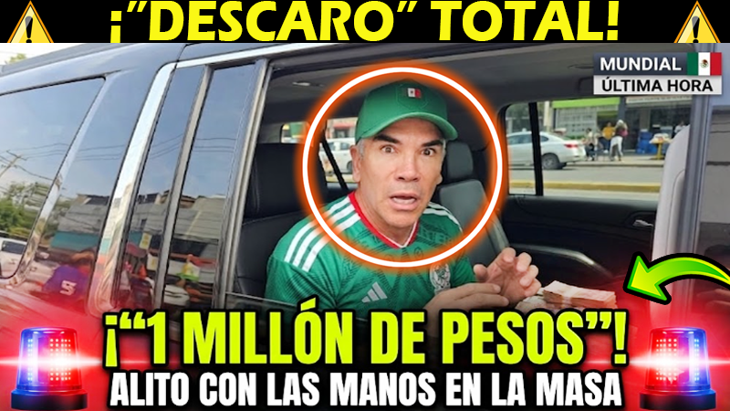 ESPOLITIC's tweet photo. ¿QUÉ OPINAS DE ESTE ESCÁNDALO DONDE "AGARRAN" A ALITO LIGADO A "1 MILLÓN DE PESOS" DEJANDO AL DESCUBIERTO LO "DESCARADO" DEL VIEJO RÉGIMEN? 🤔

💥 CON LAS MANOS EN LA MASA
🤦‍♂️ QUEDÓ HUMILLADO
⚖️ QUE SE INVESTIGUE

👇👇👇
https://t.co/2cel7eS1P5

#ALITO #AlejandroMoreno #MUNDIAL https://t.co/gYUUJQ5uYP