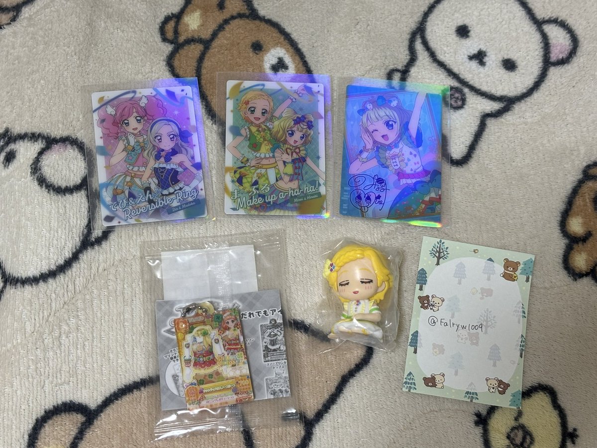 Falryw1009's tweet photo. アイカツ スターズ フレンズ プラネット
グッズ 交換 譲渡

【譲】画像１〜４枚目
【求】白銀リリィ関連グッズ、希望額＋送料

迷子のためレート等はあまり考慮しません。
検索からでもお気軽にお声掛けください！ https://t.co/9CfQyKNPPG