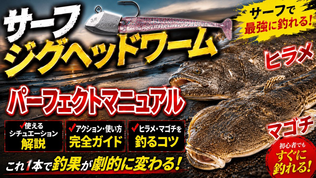 z6uh73j163a4zd2's tweet photo. 【動画更新情報】
私の中で���イシーズン1番お勧めな釣り方「ジグヘッドワーム」の釣り方を解説しました！

今回の動画は初心者入門のワンステップ上の「さらにヒラメとマゴチを釣るためのテクニック」などを解説しています！

お時間ある時にご視聴よろしくお願いします！

https://t.co/pzBzLqt2XP https://t.co/5DVLevyGC3