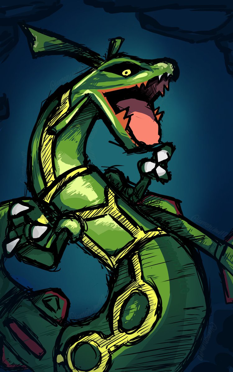 lemonskull0's tweet photo. rayquaza🐉 #pokemonㅤㅤㅤ https://t.co/gMTjIc3gre