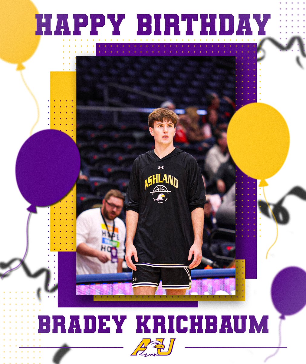 AshlandU_Hoops's tweet photo. Happy birthday, BK! 🎊

#WeAreFamily | #GoEagles https://t.co/B2AXHPFmea