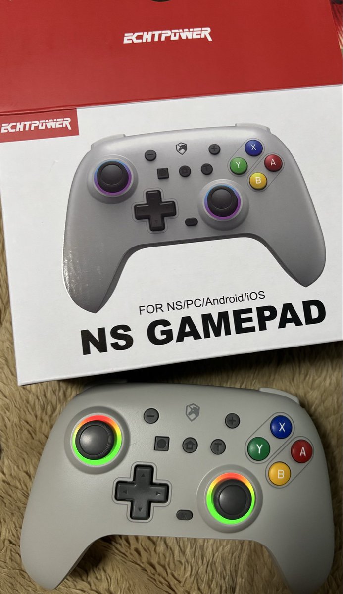 hirohiro0493's tweet photo. Amazonでスイッチ２用に購入約２３００円で購入したけど，かなり良い。パワプロで，使ってみたけど良いかも https://t.co/dokf8JXihR