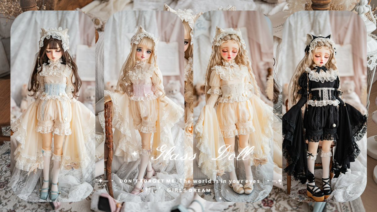 aiyu931028's tweet photo. 【新作販売のお知らせ】

🧊Glass Doll🍸

🕘2026.06.13 21：00~ 06.21 24:00（Japan time）

RT&amp;フォロー抽選で1名様本店の割引券6000円をプレゼント🎁

🛒日本国内booth: https://t.co/hQdcum0Fq5 
🛒oversea shop：https://t.co/5BNAoRvRxv https://t.co/xvyYxxfUYi