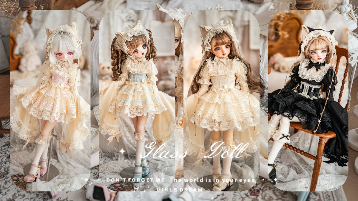 aiyu931028's tweet photo. 【新作販売のお知らせ】

🧊Glass Doll🍸

🕘2026.06.13 21：00~ 06.21 24:00（Japan time）

RT&amp;フォロー抽選で1名様本店の割引券6000円をプレゼント🎁

🛒日本国内booth: https://t.co/hQdcum0Fq5 
🛒oversea shop：https://t.co/5BNAoRvRxv https://t.co/xvyYxxfUYi