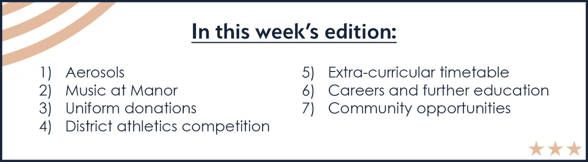 Manor_School's tweet photo. This week’s newsletter highlights the achievements, opportunities and everyday moments that make Manor School such a vibrant community. Click the link below to read #OurManor.

https://t.co/jYb7IF5k7S https://t.co/a0gdsvmIAJ