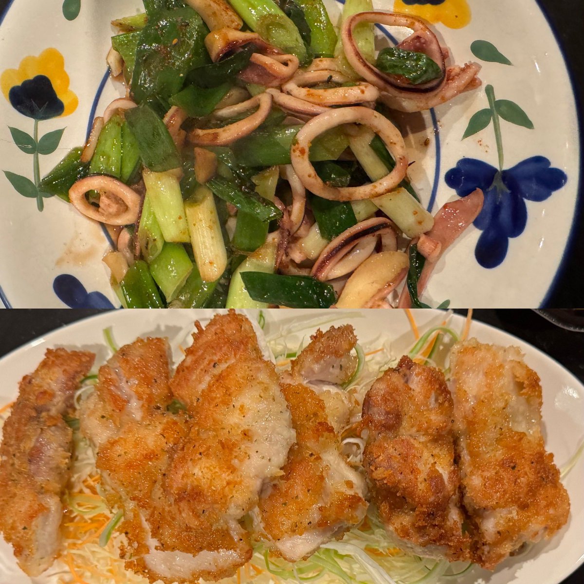 In12998's tweet photo. 晩御飯

鰹
馬刺し
鶏肉
イカ炒め
チキンフライ
恵比寿のライフです

お供は
スーパードライ2本

ふるさと納税
沢山の種類のビールがあって幸せです🤭（今日もなくなったオリオン頼みました😅） https://t.co/rvZpVNlFDH