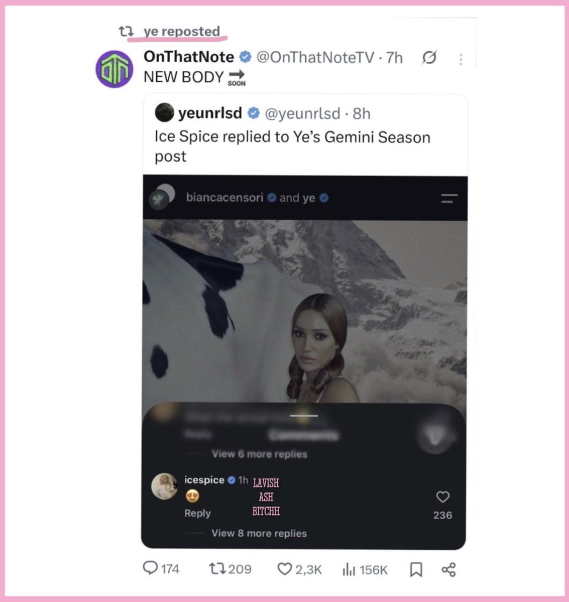 Lavish tweet media