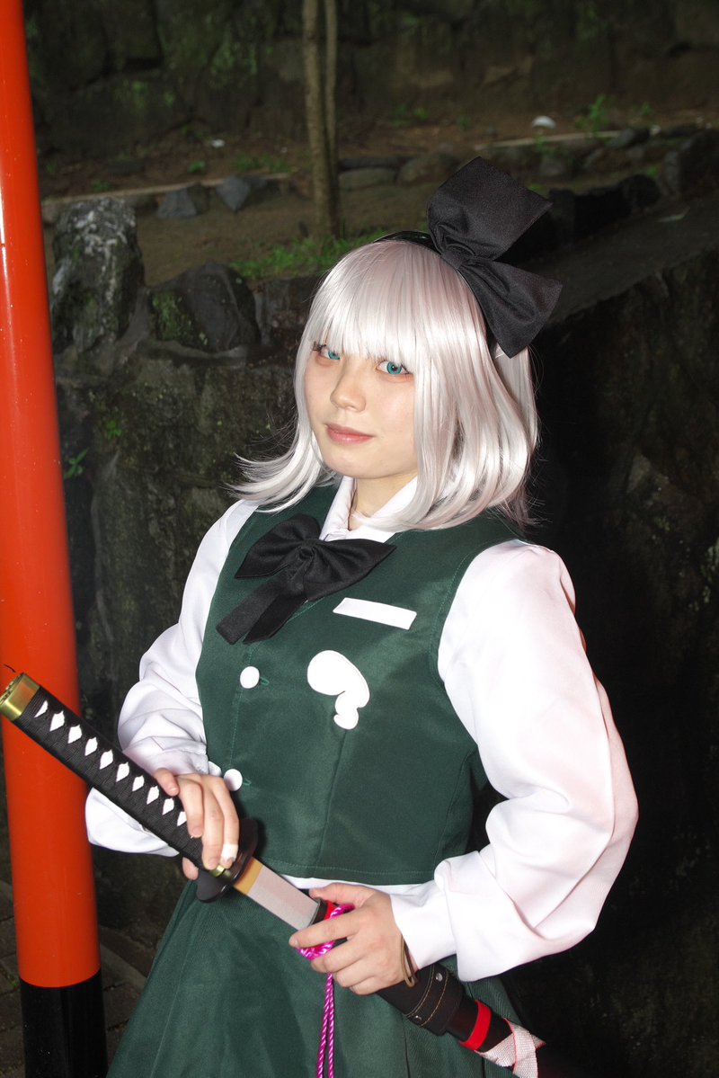 azukimotidao's tweet photo. ※Cosplay  ※加工あり

東方Project/魂魄妖夢

素敵に撮っていただき
ありがとうございました〜！

📸→@chhr_grph 様
 #かみこす https://t.co/PF5UQHMsIj