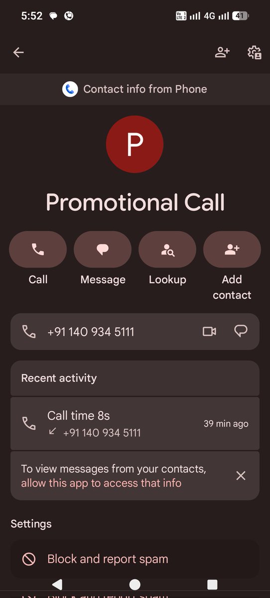 raghuvagle's tweet photo. @TataPlayin 
Got a promotional call pretending to be from tata play. And got an SMS immediately after attending the call mentioning change in pack.
I sense something fishy.
Please look into this and address it immediately.
Thanks. https://t.co/PmNQUx4dLX
