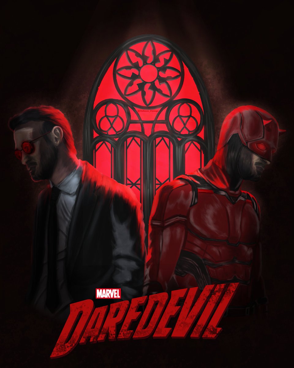 DarknessDamage's tweet photo. lawyer by day, vigilante by night

#daredevil #mattmurdock #marvel #fanart https://t.co/tMRU34aLs3