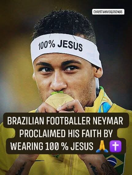 TevinMacharia's tweet photo. Brazil’s Neymar has long proclaimed faith, making famous a white headband reading “100% Jesus,” and tithing part of his salary to a Baptist Church in São Paulo.

Nicknamed “Captain America,” Christian Pulisic once declared, “Nothing can stop me” when he relies on God for his strength and described his cross necklace as one of his most prized possessions.

Felix Nmecha, Germany’s 6-foot-3 midfielder, said a serious injury earlier in his career was the “best thing that could’ve happened” because it drew him close to God “like never before.”

One of the top goalkeepers of his era, Álisson Becker wears his faith on his sleeve and baptized his former Liverpool teammate.

Bukayo Saka, or “Little Chilli,” is one of Arsenal’s “Bible Brothers,” a committed group of believers who use hotel Bible studies and pre-match prayers to forge team unity.
#christianvideosongs #footballer #JesusIsTheWayTheTruthAndTheLife #ChristianNews #FootballFans #GodIsFaithful #footballnews