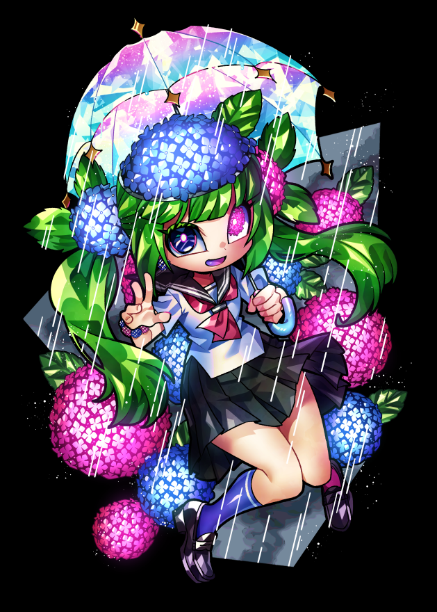 SeNMU0107's tweet photo. 紫陽花ちゃん☔ https://t.co/hoNO2ui4md