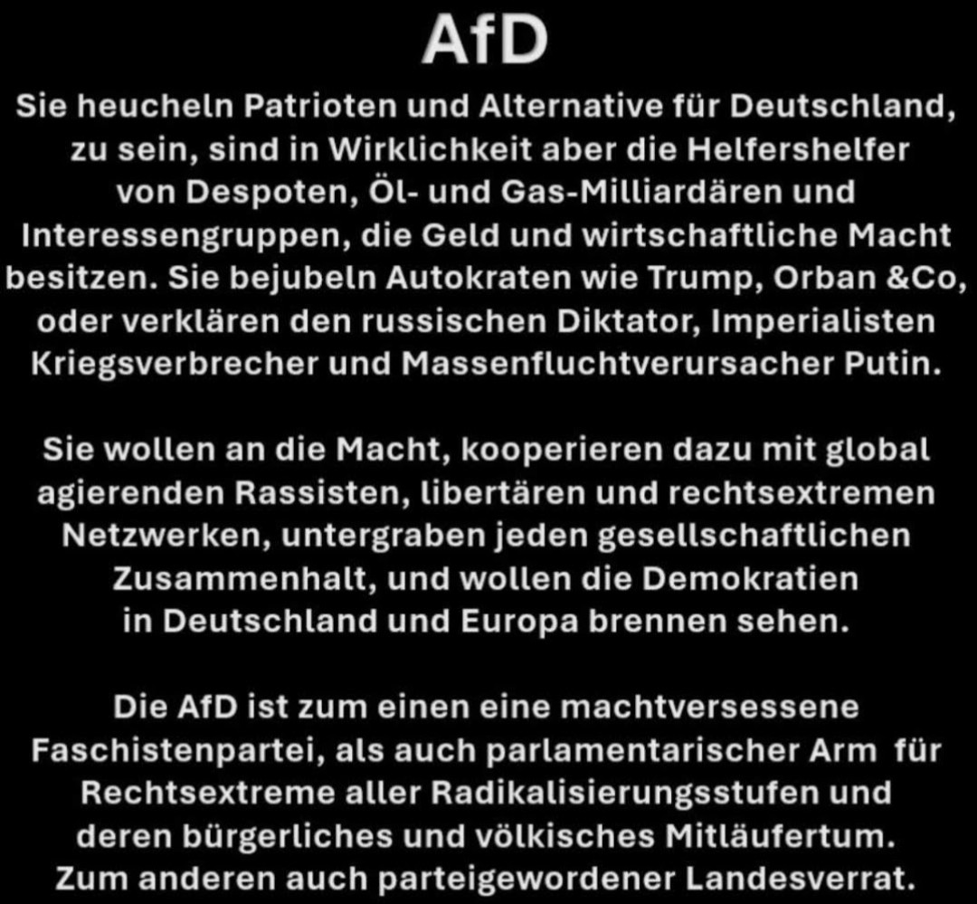 BurgerleinWatch's tweet photo. Reminder für:
Millionen AfD-Wähler  ⬇️ https://t.co/4fYtSjn9DL