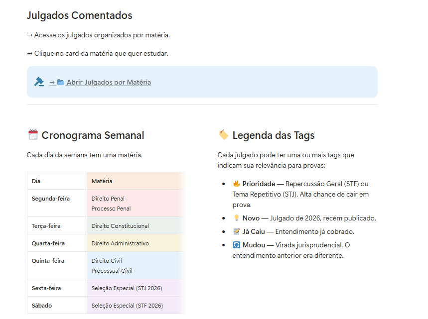 pedrocampos__'s tweet photo. Outro dia pediram um Duolingo para estudo de lei seca aqui, no sentido de poder manter a constância. E pensando em outra parte do estudo, que é tão importante quanto, criei uma comunidade para estudo diário de JURISPRUDÊNCIA ✅

Muita gente ainda não sabe como seguir uma rotina de estudo de juris, e como já ficamos o tempo inteiro com o celular por perto, ter uma opção para te notificar e entregar os principais julgados do dia é algo que pode melhorar consideravelmente o seu desempenho.

Como vai funcionar:

1⃣ Acesso à comunidade de WhatsApp com NOTIFICAÇÕES diárias: Lá você receberá todos os dias os avisos e o link com a seleção de julgados comentados de forma objetiva, com os principais pontos do acórdão e como as bancas podem abordar o tema de acordo com o histórico de questões.

2⃣ Clicando no link, você será direcionado à base de julgados para fazer a leitura (exemplo na imagem).

Assim que entrar na comunidade, basta ativar as notificações. O espaço servirá exclusivamente para lembrar do estudo, atualizações e publicação dos novos julgados para estudo 🔔

➡️O valor seguirá simbólico: apenas R$ 9,90/mês (ou R$49,90 semestral). 

Mensal: https://t.co/583U2rA0VZ
Semestral: https://t.co/bE63NiA0LK

Serão centenas de julgados estruturados e organizados e grifados para que você entenda o raciocínio jurídico por trás das decisões que fundamentam as questões de concursos.