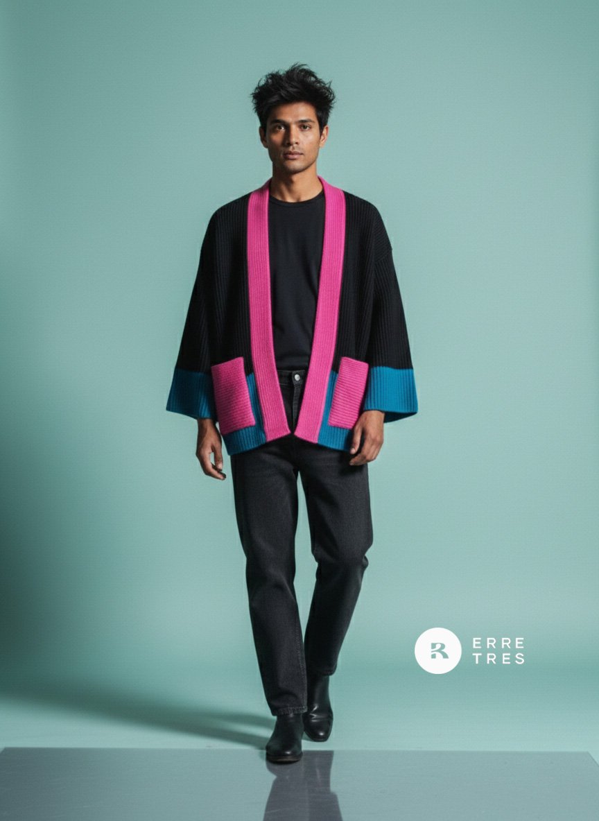 ERRETRES_'s tweet photo. La mayoría de la gente se conforma con lo genérico, pero tú no eres la mayoría. El Kimono Pombo es la prueba de que el diseño contemporáneo y la conciencia ética pueden convivir en una pieza de impacto total. 

https://t.co/Ajsi8fShja https://t.co/23FzIKap78