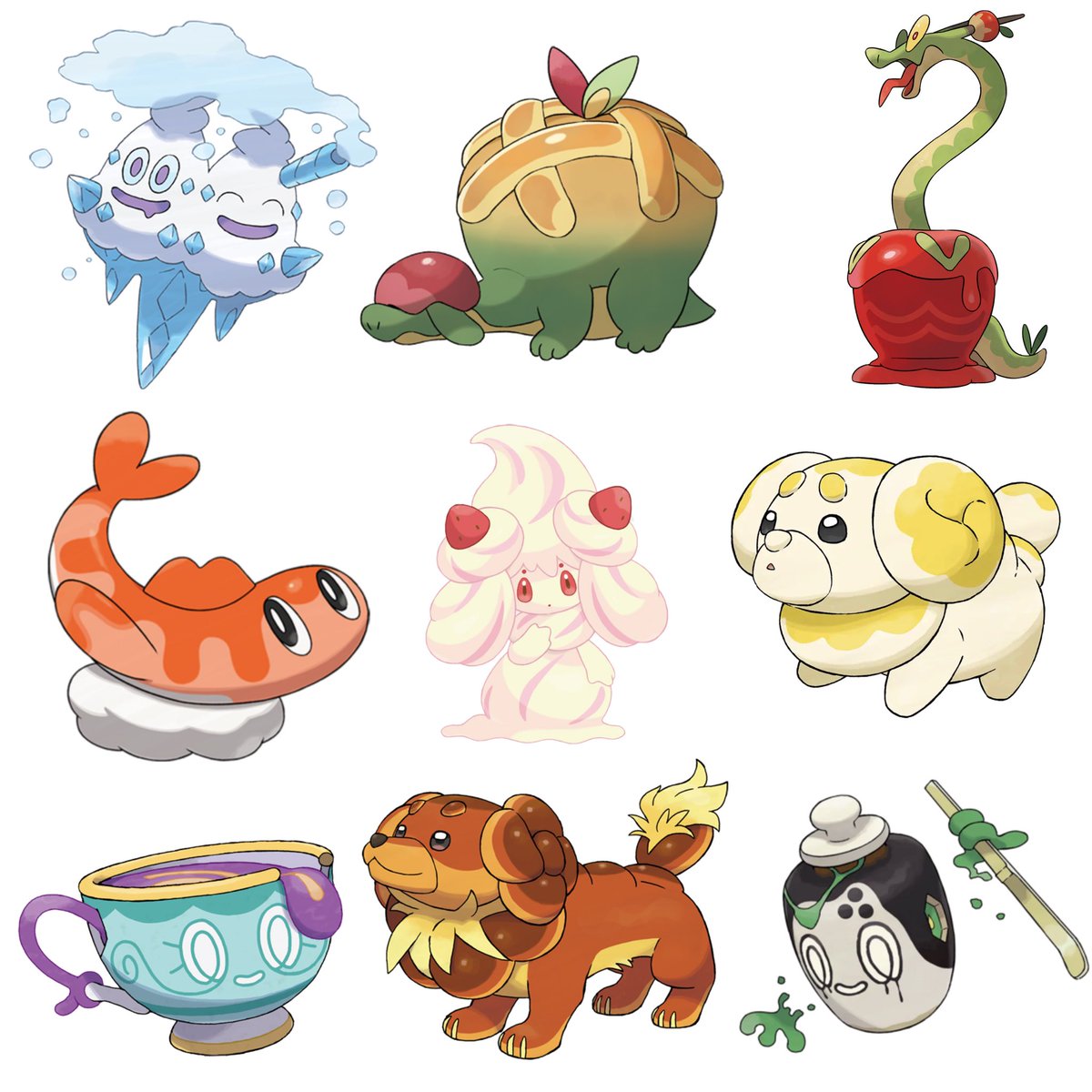 paldeans's tweet photo. okay but something about food based pokémon https://t.co/3uEgBRZVka