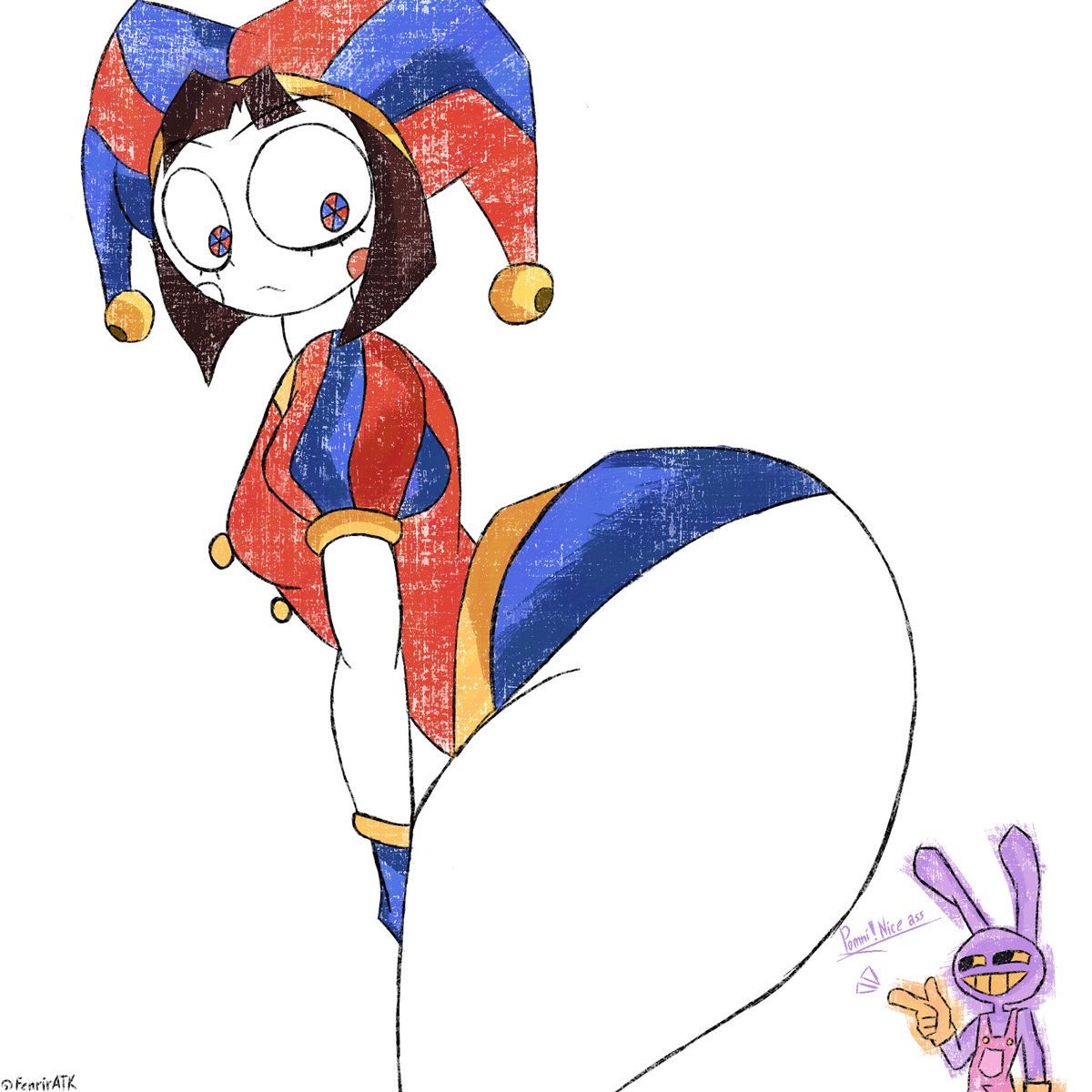 FenrirATK's tweet photo. Really good model...

#theamazingdigitalcircus #Pomni #fanartㅤㅤㅤㅤ https://t.co/a8mJTorRwg