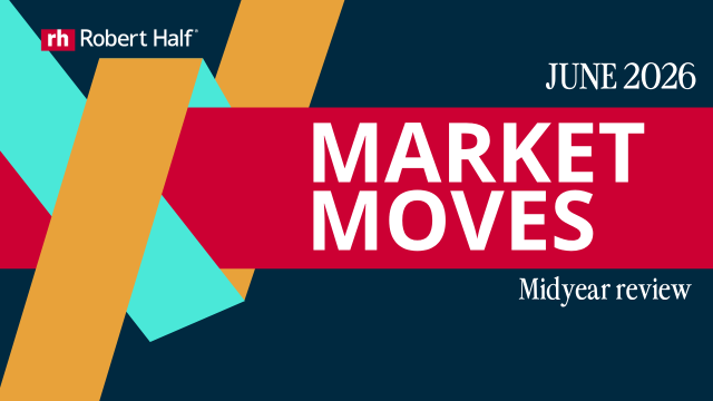JamyJSullivan's tweet photo. In the latest edition of Market Moves from #RobertHalf, we're giving the top trends of 2026 their midyear review. Plus, why some employers are replacing AI with people, team-building lessons for football fans ⚽️, and the latest job market numbers. https://t.co/RXxUPypNxo https://t.co/BJgwAeLo1X