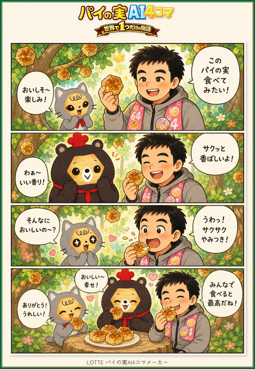 teto_nk's tweet photo. @95rn16 遅ればせながら私もやってみたよ〜
昔からパイの実が好きで今でもふと食べたくなるんよね https://t.co/JfWumz6yde