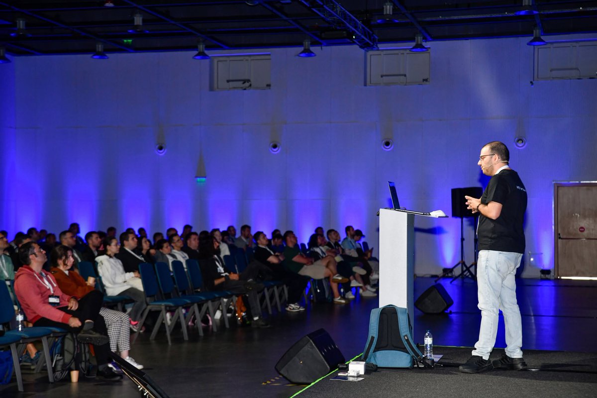 thanos_str's tweet photo. Last week I was in Sofia for @jPrimeConf!

I presented our latest work on @TornadoVM and #GPULlama3 for seamless #GPU acceleration of local #AI inference with @QuarkusIO and @langchain4j.

Thanks to the organizers, speakers, attendees, and photographers for a great event. https://t.co/XQEFTKfZHe